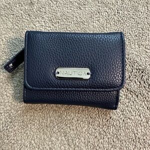 Nautica Tri Fold‎ Wallet Navy Blue